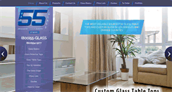 Desktop Screenshot of 55glass.com